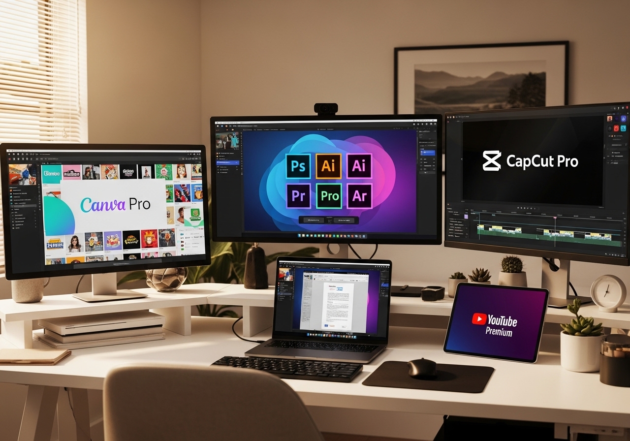 Video and design software icon