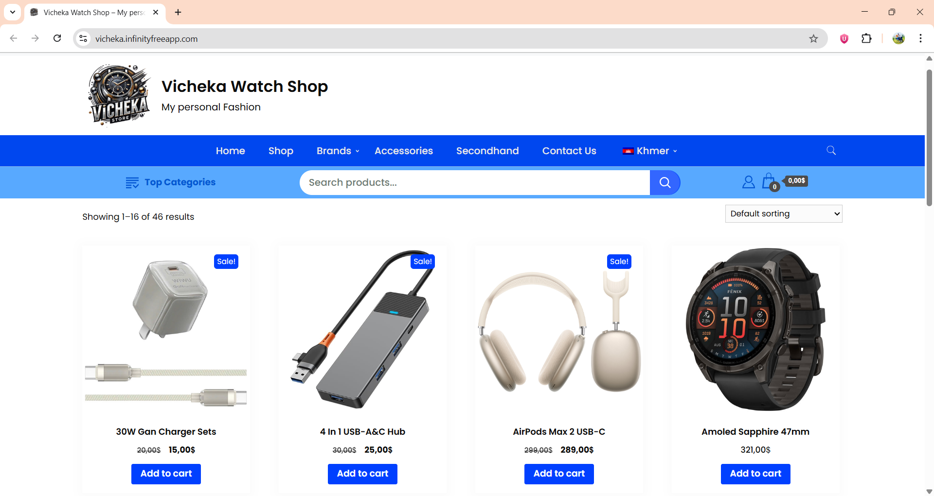 E-Commerce Website